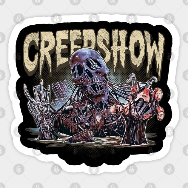 CREEPSHOW KING DARKNIGHT Sticker by DewaKipas99